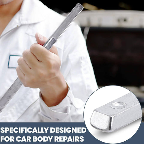 Mechanic holding Lead Alloy Solder Rods For Car Body Repair 30 70 Tin Lead, auto brass welding sticks, MorningRo 2 pack