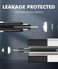 Leakage protected design of Alkaline Battery Combo Pack With 24 AA 24 AAA And 8 9V For Household Electronics emphasizing safety features.