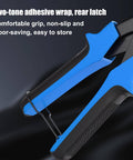 Close-up of ergonomic handle on leather hole puncher kit with six hole sizes 2mm to 4.5mm for belts, watches, shoes, crafting, fabric