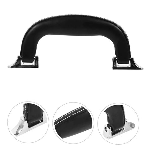 Leather Replacement Handles For Bags And Luggage 6.49 Inch Pull Handles for suitcases, guitar cases, toolboxes, travel handbags.