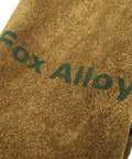 Close-up of Premium Leather Welding Rod Bag For Arc Welders With 100 Percent Cowhide Leather Heat Resistant And Flame Retardant Kevlar Stitching
