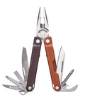 Open Leatherman Bond 14 In 1 Lightweight Multi Tool for Camping Hiking and Everyday Carry EDC Made in USA Burnt Sienna Compact