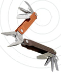 Leatherman Bond 14 In 1 Lightweight Multi Tool for Camping Hiking and Everyday Carry EDC Made in USA Burnt Sienna open view