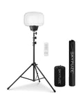 60W LED Balloon Light With Tripod For Outdoor Events By E Z UP 7,800 Lumens Over 5,000 Sq Ft 360 Degree Illumination