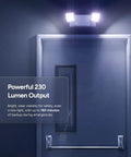 Six Pack LED Emergency Lights For Business With Backup Battery And 90 Minute Run Time, Wall Mount, Hard Wired installed above door