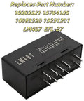 LED Flasher Turn Signal Relay For GM Trucks And SUVs Replaces LM487 10383321 15231201 15764135 10383320 EFL27 10 Pin