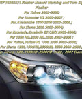 LED Flasher Turn Signal Relay For GM Trucks And SUVs Replaces LM487 10383321 15231201 15764135 10383320 EFL27 10 Pin