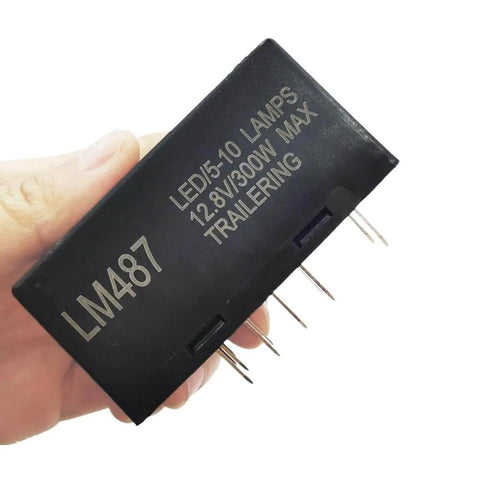 LED Flasher Relay Replacement For GM GMT800 10 Pin Turn Signal Module LM487 10383321 15231201 15764135 10383320