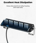 Beefy Bright 26W LED Shock Tower Light Bar with heat sink on aluminum housing for Can Am Maverick X3