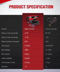 Comparison chart of LED Light Bar Wiring Harness Kit With 12V On Off Switch And Power Relay, Blade Fuse, 12 Foot Extendable Harness, Dual Output