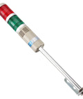 Industrial Signal Light Tower LED Red And Green With Buzzer 110V AC 2W LTA-502TJ, mounted with bracket