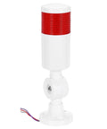 1 Layer LED Signal Warning Light Tower with Buzzer 12-24V 10A Column Stack Light for Factories and Industrial Machinery