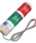 Industrial Signal Light Tower LED LTA 502T Round Indicator With Red And Green Continuous Light DC 24V 2W with wires