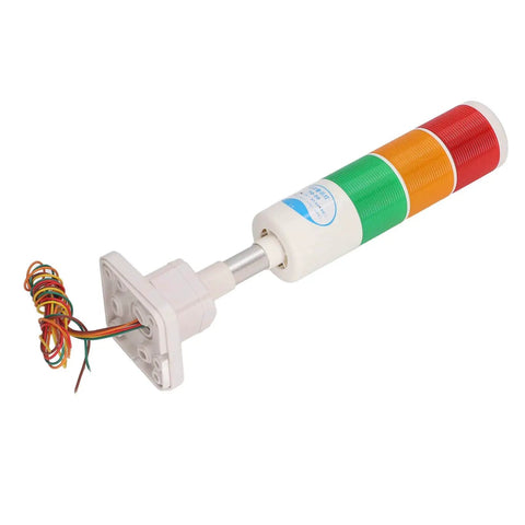 LED Stack Tower Lights 12V Industrial Signal Warning Lamp With Aluminum Alloy Base Multi Layer Indicator for CNC Machine