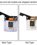 Comparison of new and old models of Left Hand Operated Workhorse 5L Manual Lubricating Pump With 650cc Capacity 4mm Oil Outlet.
