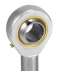 POSB5L rod end bearing kit, 5/16 inch bore with 5/16-24 left hand male thread, self lubricating heim joint, close-up view.