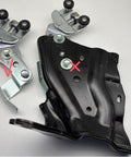 Left Side Sliding Door Lower Roller For Toyota Sienna, Rear Left Sliding Door Lower Roller Hinge Replacement Part, parts shown