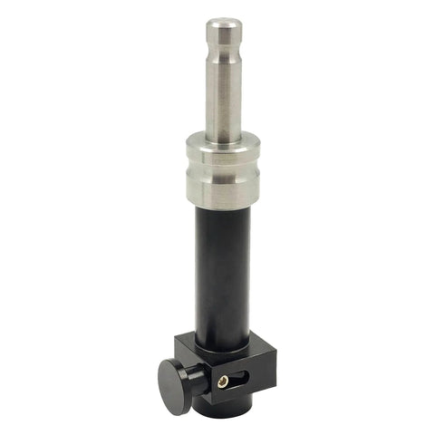 Leica Quick Release Adapter For Snap On Prism Range Pole GPS GNSS RTK Surveying With 5/8-11 Female Thread Stainless Steel