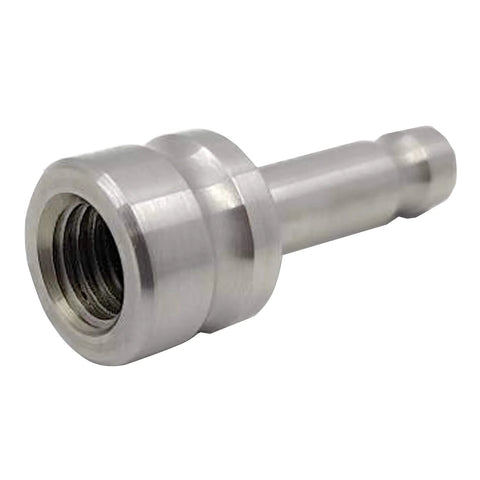 Leica Quick Release Adapter For Snap On Prism Range Pole GPS GNSS RTK Surveying With 5/8-11 Female Thread Stainless Steel Swiss Style