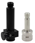 Leica Quick Release Adapter with stainless steel and aluminum connectors for GPS GNSS RTK surveying systems