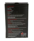 Back view of Lens Cleaning Towelettes Anti Fog Anti Static For Safety Eyewear 100 Wipes box showing instructions and MCR Safety logo.