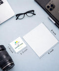 Individually Wrapped Lens Cleaning Wipes 210 Count For Eyeglasses And Sunglasses, Streak Free Optical Clarity On The Go, shown with dimensions.