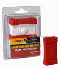 Stabila 20070 Type 196 96 M Levels End Caps Replacement Pack Of 2 with soft rubber protectors in packaging