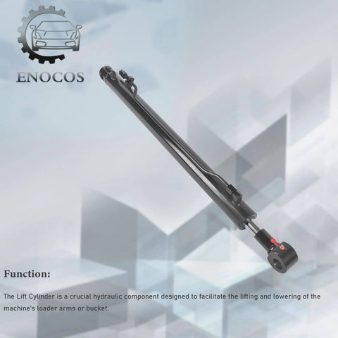 Beefed Up Heavy Duty Lift Arm Hydraulic Cylinder Replacement For Bobcat Skid Steer Loaders 753 763 Mustrod, 6812504 1003522009 6589259 Compatible