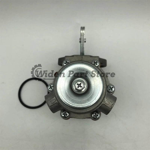 Top view of Lift Pump 973-779 924-105 995-150 replacement for repairs, with visible metal fittings and rubber gasket, for home shop use.
