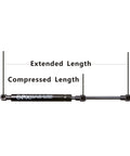 Two Pack Liftgate Lift Supports Gas Struts Shocks For Mercedes GLC SUV 2016 2020 Fits GLC250 2017 2018 GLC300 2016 2020