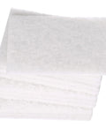 Stack of Light Cleansing Hand Pad 6x9 Mild Abrasive For Metal Vinyl Porcelain Pack Of 20