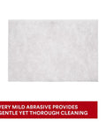 Light Cleansing Hand Pad 6x9 Mild Abrasive For Metal Vinyl Porcelain Pack Of 20, front view showing nonwoven texture
