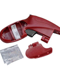 LightKeeper Pro & LED Keeper Pro Combo Pack open tool with red casing and accessory bag, shown from top view.