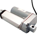 2 Inch Stroke Light Duty Linear Actuator 200 Lbs Dynamic Push Pull 400 Lbs Static Force 12 Volt DC IP54 Aluminum Shaft