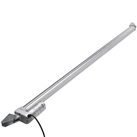 All Weather Heavy Duty 12V Linear Actuator With Mounting Bracket VEVOR 40 Inch Stroke IP65 Waterproof 675Lbs, side view
