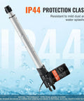 Linear Actuator 12V, 12 Inch Heavy Duty 1320lbs/6000N with IP44 protection, water-resistant design for electric doors and machinery