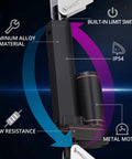 12V Linear Actuator 160LBS 750N, 6 Inch Stroke 150mm, IP65 Waterproof With aluminum alloy material and metal motor features