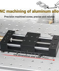 Linear Actuator Manual Sliding Table Stage Kit for 3D Printer CNC Router Aluminum Alloy Rail Guide High Precision Motion Axis