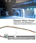 Linear Actuator 2‑Phase 4‑Wire Linear Stepper Motor Screw Slide Table 4‑9V Drive Voltage 18° Step Angle for DIY Engraving Machine Small Measuring Equipment Slider with Linear Nut Slider in use on a project.