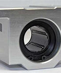 NB TWA24 NB Ball Bushing Block 1-1/2" Linear Motion, close-up view showing smooth motion bearings, designed for stable alignment in automation systems.