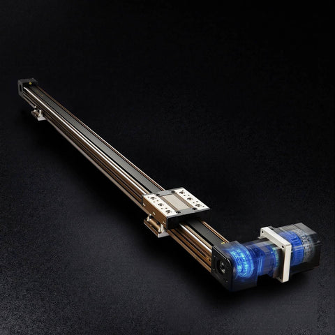 Linear Guide Rail, Belt Drive, CNC Linear Motion Stage Actuator, with Nema34 Stepper Motor, 1300 mm Stroke Work Size