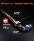 Linear Guide Rail, Belt Drive, CNC Linear Motion Stage Actuator, with Nema34 Stepper Motor, 1300 mm Stroke Work Size