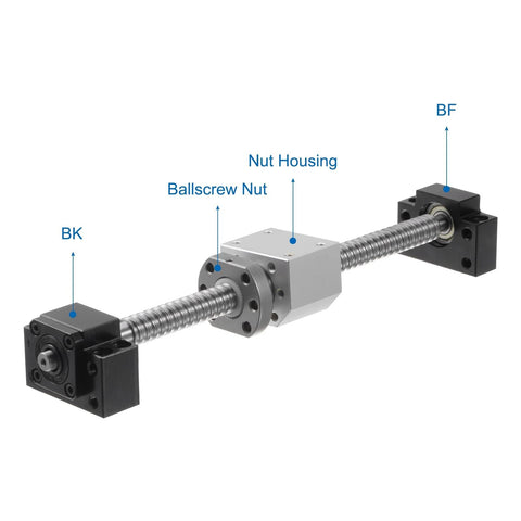 Linear Motion Ball Screw SFU1605 with Nut Housing and Ball Screw Nut for CNC Machine Parts