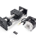 100mm / 3.94" Linear Motion Guide Actuator Double Linear Rail Slide 1605 Ballscrew Motorized XY XYZ Linear Stage Table Nema23 Stepper Motor