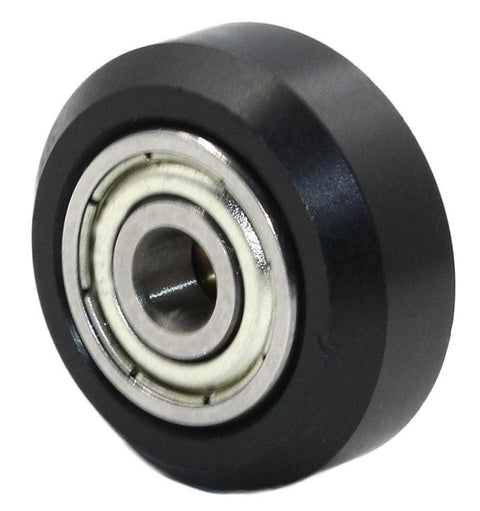 Linear Motion Guide Wheel 3x15.4x9mm Track Roller Bearing POM Tire - VXB Ball Bearings