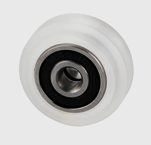 Linear Motion Guideway 5x24x10mm Clear Track V-Slot Profile Roller Bearing - VXB Ball Bearings