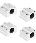 4 SCS8UU bearings from 8x800mm Linear Motion Kit With 8mm Lead Screw, 4 SK8 Shaft Supports, 2 KP08 Pillow Blocks And 2 Flexible Shaft Couplings.