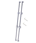 Two Pcs 20x1200mm Linear Shaft Optical Axis Kit With Four SK20 Linear Rail Supports And Four SCS20UU Slide Blocks For CNC Machines