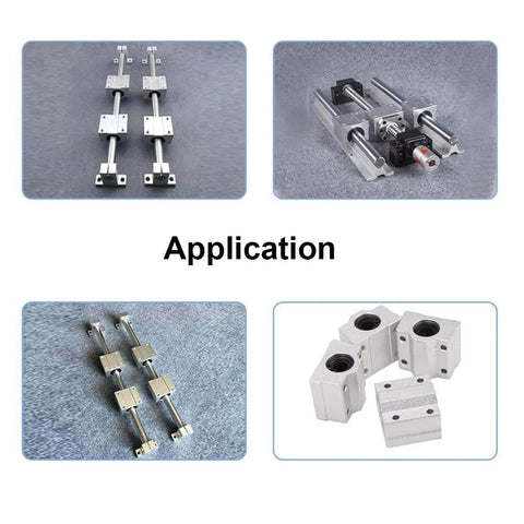 Linear Motion Ball Bearing Slide Block, SCS10UU 10mm Pillow Block Closed Linear Bearing Aluminum Bushing application examples