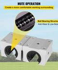 Complete Two Pack Linear Rail Kit with mute operation showcasing ball bearing structure for CNC motion and steel construction detail